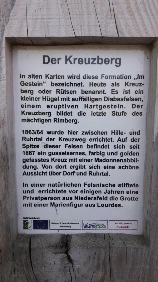 Gemuetlicher Ferienwohnung In Niedersfeld Bei Winterberg, Kostenloses Wlan Exterior foto